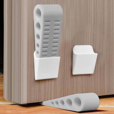 2-delige Antislip Deurwig voor Alle Vloeren - Veilig en Stabiel Deurbeslag