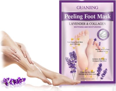 3 x SET (6 stuks) Lavendel PREMIUM Voetenmasker | Eelt Verwijderaar | Eeltsokken | Voetmasker | Peel off masker | Exfoliërend voetmasker |