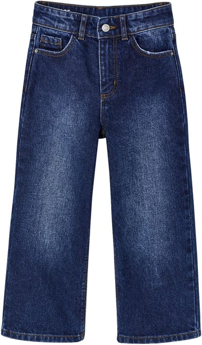 Vertbaudet Wijde meisjesjeans medium lichaamsbouw