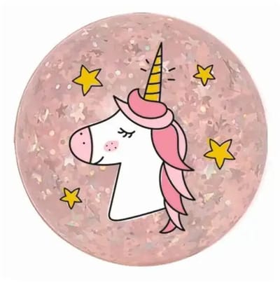 Stuiterbal Glitter Eenhoorn - Stuiterbal