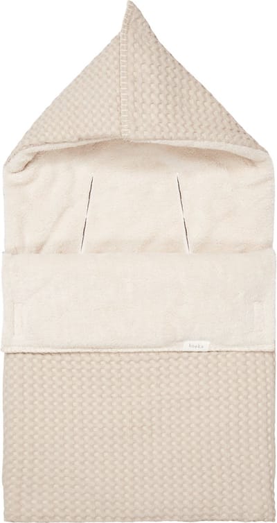 Koeka voetenzak 0+ 3/5 punts wafel/teddy Oslo sand 0-6 Maanden