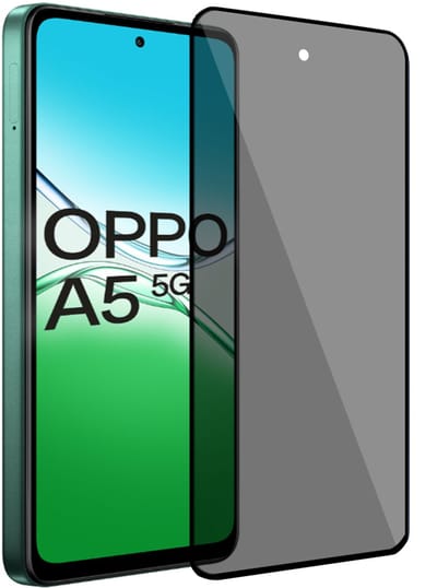 ChiGuard Privacy Screenprotector geschikt voor OPPO A5 5G Screenprotector - Beschermglas - Privé GuardCover
