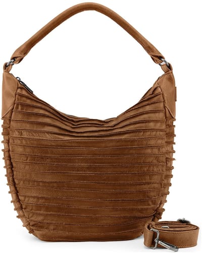 FREDsBRUDER Riffeltier - Schoudertas S 35 cm (desert brown)