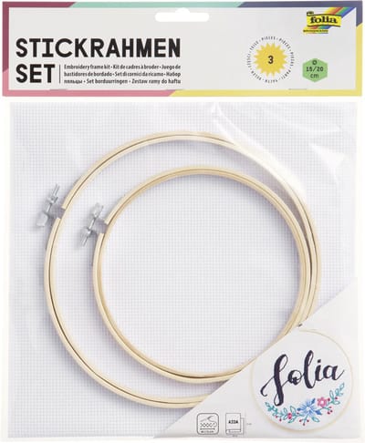 Folia 23401 - Borduurramen - Met borduurstof