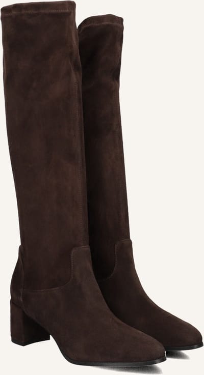 Notre-V 8581 Laarzen - Suède - Dames - Bruin - Maat 37