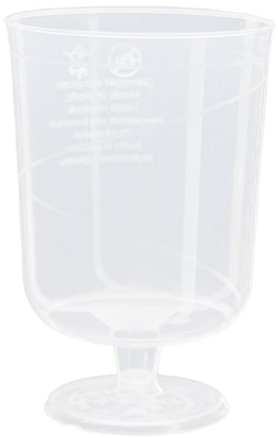 Herbruikbare wijnglazen 175 ml onbreekbaar (24 stuks)