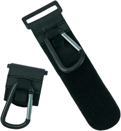 Babyauto Haken - Kinderwagen Hangers - Tassen Ophangen - Stevig IJzer en Leer - 2 Stuks - Zwart