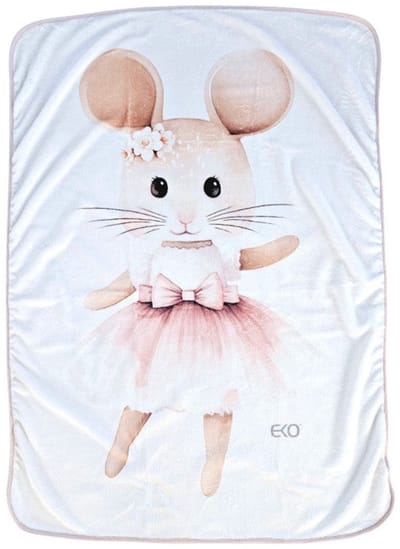 Panel Blanket Ballerina Mouse