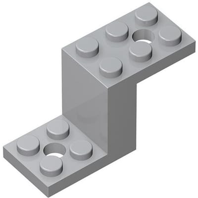 10 stuks 6087 76766 28964 5 x 2 x 1/3 met Gaten Stenen Verzamelingen Bulk Modulair GBC Speelgoed Ideaal Voor Technische MOC Bouwstenen 10pcs