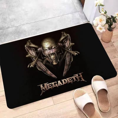 Rock Band M-Megadeth Badmat Scandinavische Stijl Huis Deurmat Badkamer-Toilet Matten Slaapkamer Welkom Deurmat 40x60 cm