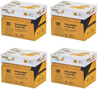A4 Kopieerpapier 80g Wit - Voor Kantoor, Printen en Scannen (500 Vel per Pak)