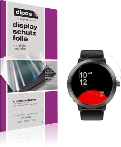 dipos – 6x Beschermfolie geschikt voor ZWOIVHE Alpha Sport 1.32 | Krasbestendige & heldere Screenprotector Ultra-Thin