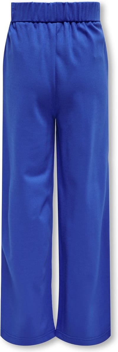 ONLY KOGPOPTRASH LIFE WIDE PANT PNT Meisjes Broek - Dazzling Blue - Maat 134