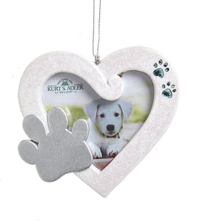 Kersthanger ornament hart best friend