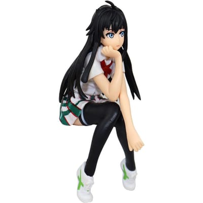 13CM Grappig Japan Anime My Teen Romantic Comedy Yukinoshita Yukino Figuur Model Poppen Speelgoed PVC Verzamelen Cadeau Zittende Houding No box beige