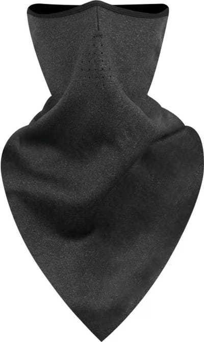 Motor sjaal - Gezichtsjaal - Zwart - Kraag - Motormasker - Skimasker - Gevoerd - Unisex - Uitwasbaar 60 graden