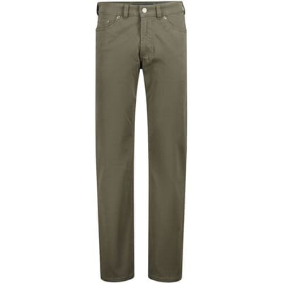 Gardeur Broek Nevio Thermo Uni Cotton Olive / male