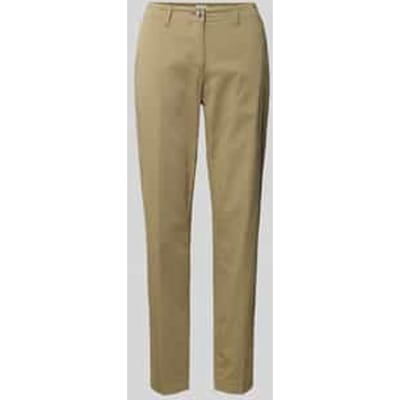 Broek in verkorte pasvorm model 'MARON'