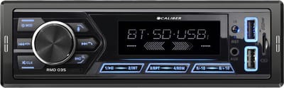 Caliber Autoradio met Bluetooth - Handsfree bellen - 1 din Autoradio - USB Oplaad poort - 4 x 55 Watt - Audio streamen - FM Radio (RMD035)