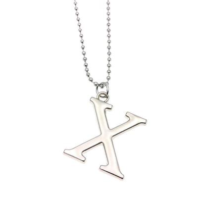 Ketting Met Letter - X