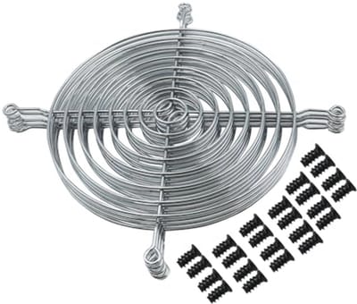 140 mm Ventilatorrooster - 5 Stuks Zilver voor Axiale Ventilatoren