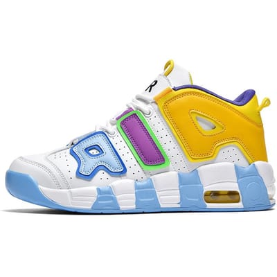 Heren Mode Sneakers Comfortabele Lichte Sportschoenen Ademend Mesh Bovenwerk Antislip Rubberen Zool Casual Dagelijkse Schoenen 42 yellow