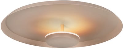 Highlight Moderne LED Plafonnieres Oro 1 Lichtpunt Rond Zand Metaal Slaapkamer Gang/Hal Keuken Dimbaar Diameter 25,5cm
