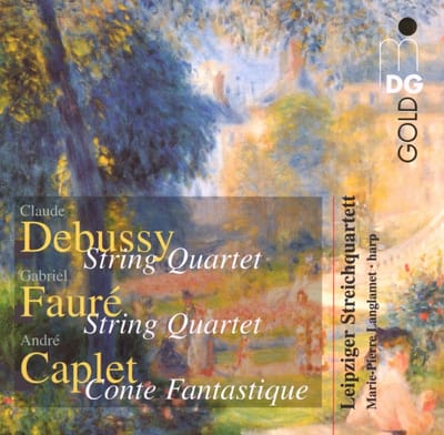 Marie-Pierre Langlamet & Leipziger Streichquartett - Conte Fantastique | String Quartets (CD)