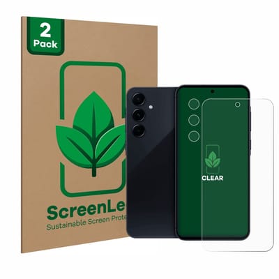2 Stuks Screenprotector voor Samsung Galaxy A55 5G (Voor+Camera) - Hoogwaardige Beschermfolie transparant
