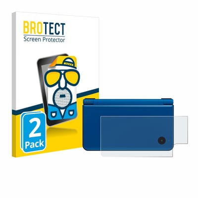BROTECT - Screenprotector voor Nintendo DSi XL (Behuizing) - Folie Beschermfolie matte 2 Stuks
