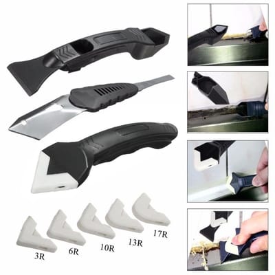 Kitspatel set - Kitaccessoires - voor het Afwerken、 Verwijderen en Bewerken van Kitvoegen -kit spatel - kitverwijderaars（8 stuks ）
