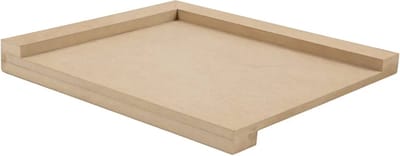 Houten Linoleumhouder Rechtshandig