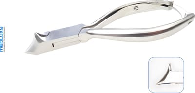 MEDLUXY® - Nageltang - Koptang - bek Rond 'Full Moon' - 14 cm - 21 mm - Enkele Veer - MP0031 (kopknipper, dwarssnittang, nagelknipper)