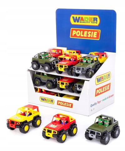 Polesie Jeep Safari Terreinwagen met 2 Figuren - Speelgoed