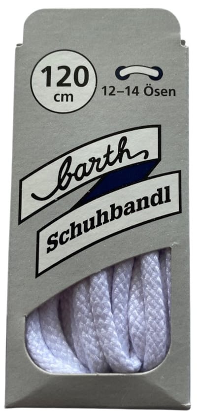 Veter dik rond 120 cm wit (Barth)