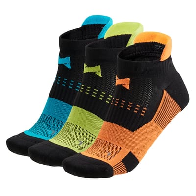 Morethansocks - Sneaker sokken fitness - Unisex - 3-Paar - Maat 35 t/m 47 - Sneaker sportsokken - Sportsokken