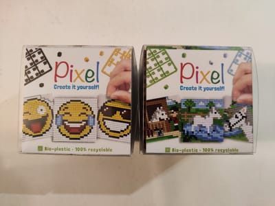 PIXELHOBBY PIXEL SET 2 KUBUS SMILEY/PAARD