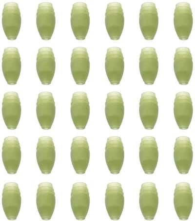 Dailygoods- Rubber Connectors 30x Groen - Elastische Connectoren - Duurzaam Rubber - Veilig Vergrendelingsmechanisme - Geschikt voor Visgerei - Afmetingen 11x5.5mm - Stopper