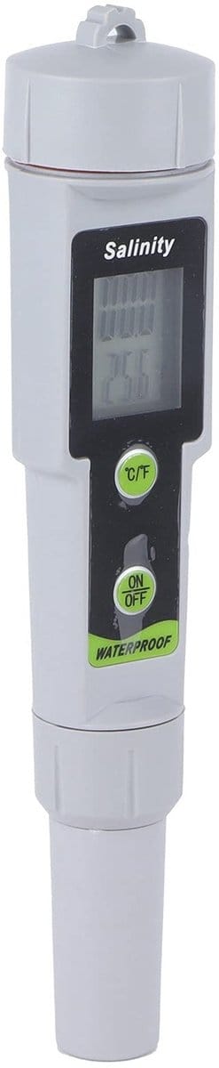 Dailygoods - Zwembad Zout Tester - Digitale Zoutgehalte Meter - Perfect voor Zoutwater Zwembaden - Compact Formaat - Zout Water Tester - Eenvoudig in...