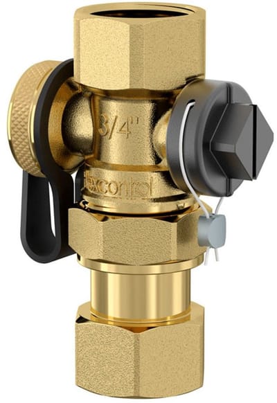 Flamco Flexcontrol service-afsluiter 3/4bix3/4bi