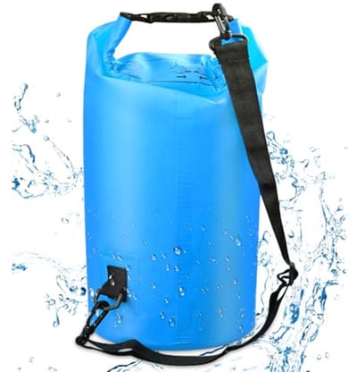 Waterdichte tas 10L - Verstelbare schouderriem, Duurzaam en Veelzijdig voor Strand, Camping, Kajakken, Vissen en Wandelen