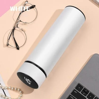 500ml Roestvrijstalen Thermosfles met Digitale Temperatuurweergave LED Intelligente Temperatuurmeetbeker Vacuümfles 500ml