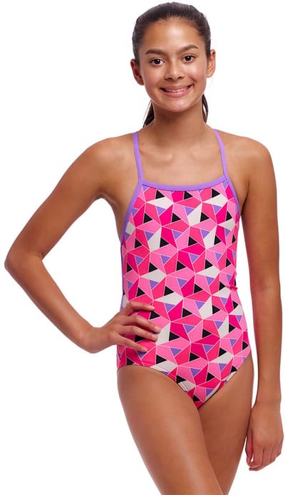 Funkita Strapped In Zwemkleding Roze 10 Years Meisje