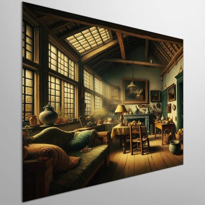 Kunstprint | Wanddecoratie | Dibond | 40 × 40 cm