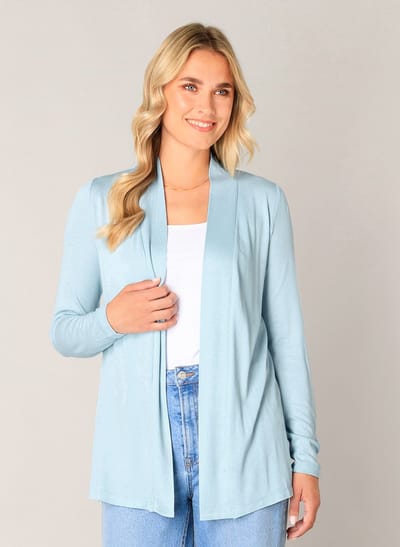 BASE LEVEL Yayla Vest - Light Blue - maat 36