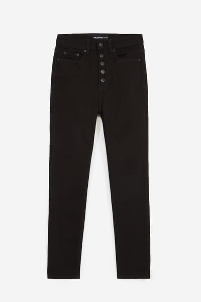 The Kooples Jean Boutons Black Maat: W25 | Skinny Broeken Outlet | Dames | Zwart