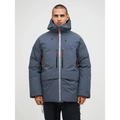 Peak Performance MountainLine HIPE® 2L Down Shell Parka Heren (Maat - M, Kleur - Mountain Mist)