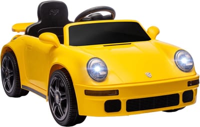 AIYAPLAY Elektrische auto voor kinderen Kunststof, Metaal 103L x 55B x 44H cm Geel