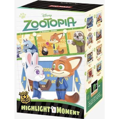 POP MART Zootopia Highlight Moment Series Scènesets Blind Box