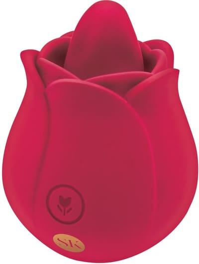 Clitoris Stimulator Rosegasm Rose Blossom Licker Secret Kisses Rood